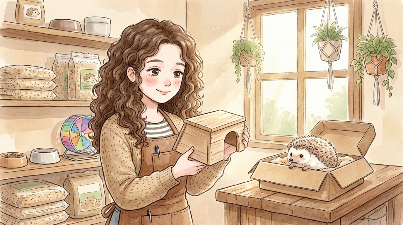 ハリネズミのお迎え準備ガイド | 必要なもの・費用・購入先の選び方